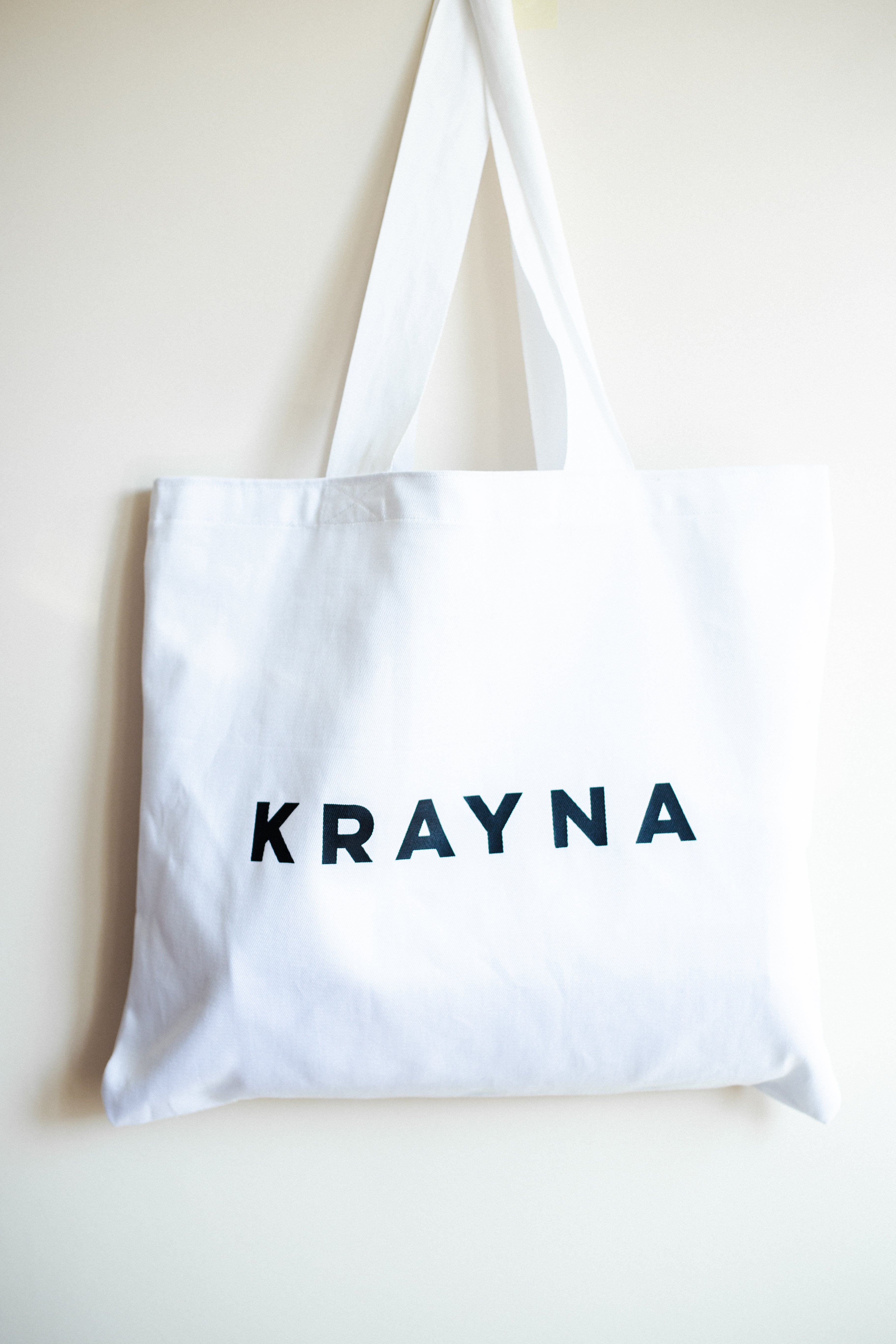 Cotton white bag