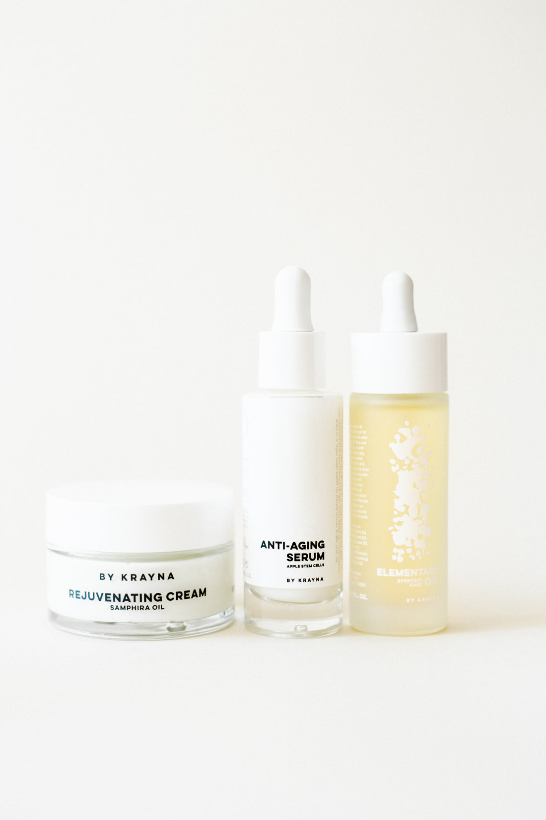 Complete Rejuvenation Set – Serum, Samphira Oil Cream & Botanical Face Oil