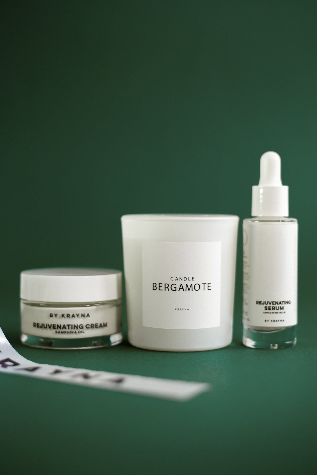 Rejuvenating Set with Samphira Oil & Apple Stem Cells +Candle free