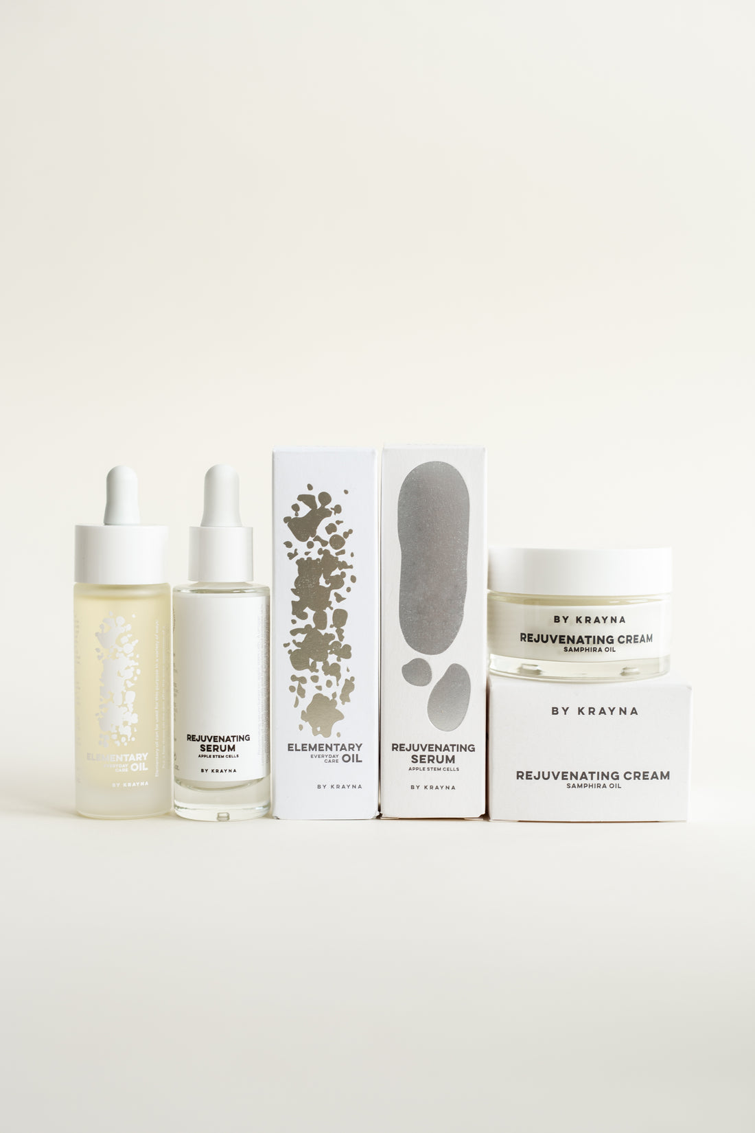 Complete Rejuvenation Set – Serum, Samphira Oil Cream &amp; Botanical Face Oil