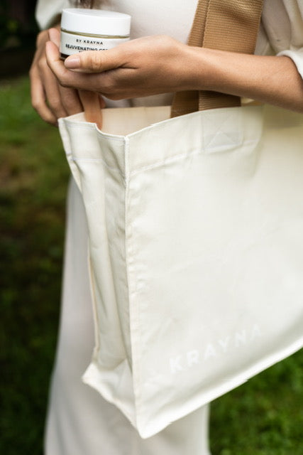 Lemon Butter Cotton Bag