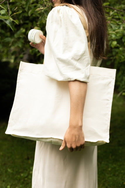 Lemon Butter Cotton Bag